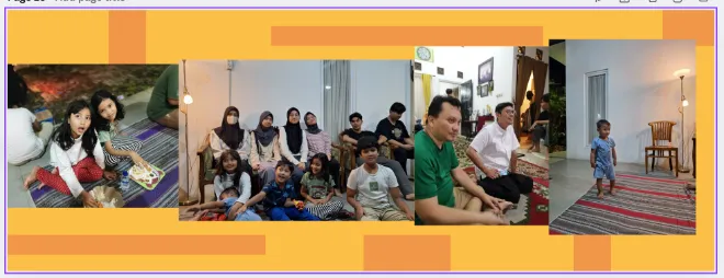 Suasana sebelum berbuka.