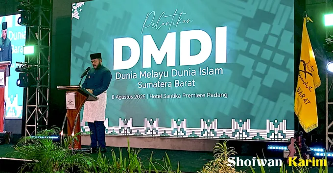 Pidato Ketua DMDI Sumbar 2025-2030  Fadly Amran, AA., BBA.,...