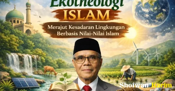 Ekotheologi berbasis nilai Islam. Ilustrai: SK-AI