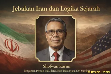Jebakan Iran, logika sejrah. Ilustrasi: SK-AI